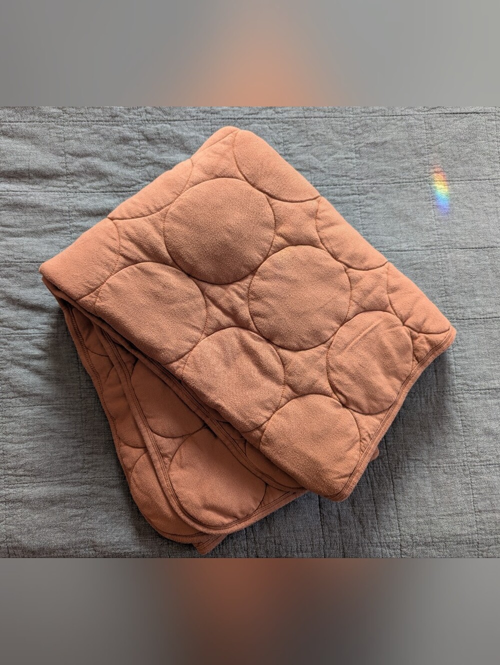 Bamboo Kate Quinn Baby Quilt in Patina